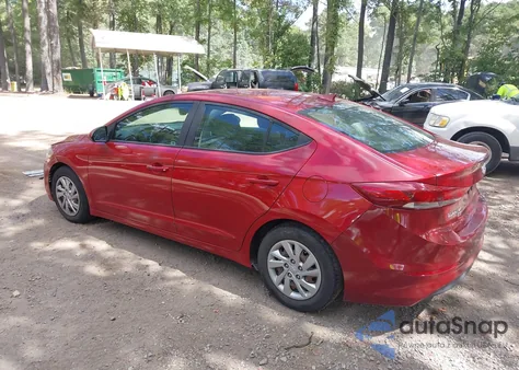 2017 Hyundai Elantra Se z USA, uszkodzony, nr VIN KMHD74LF4HU391674